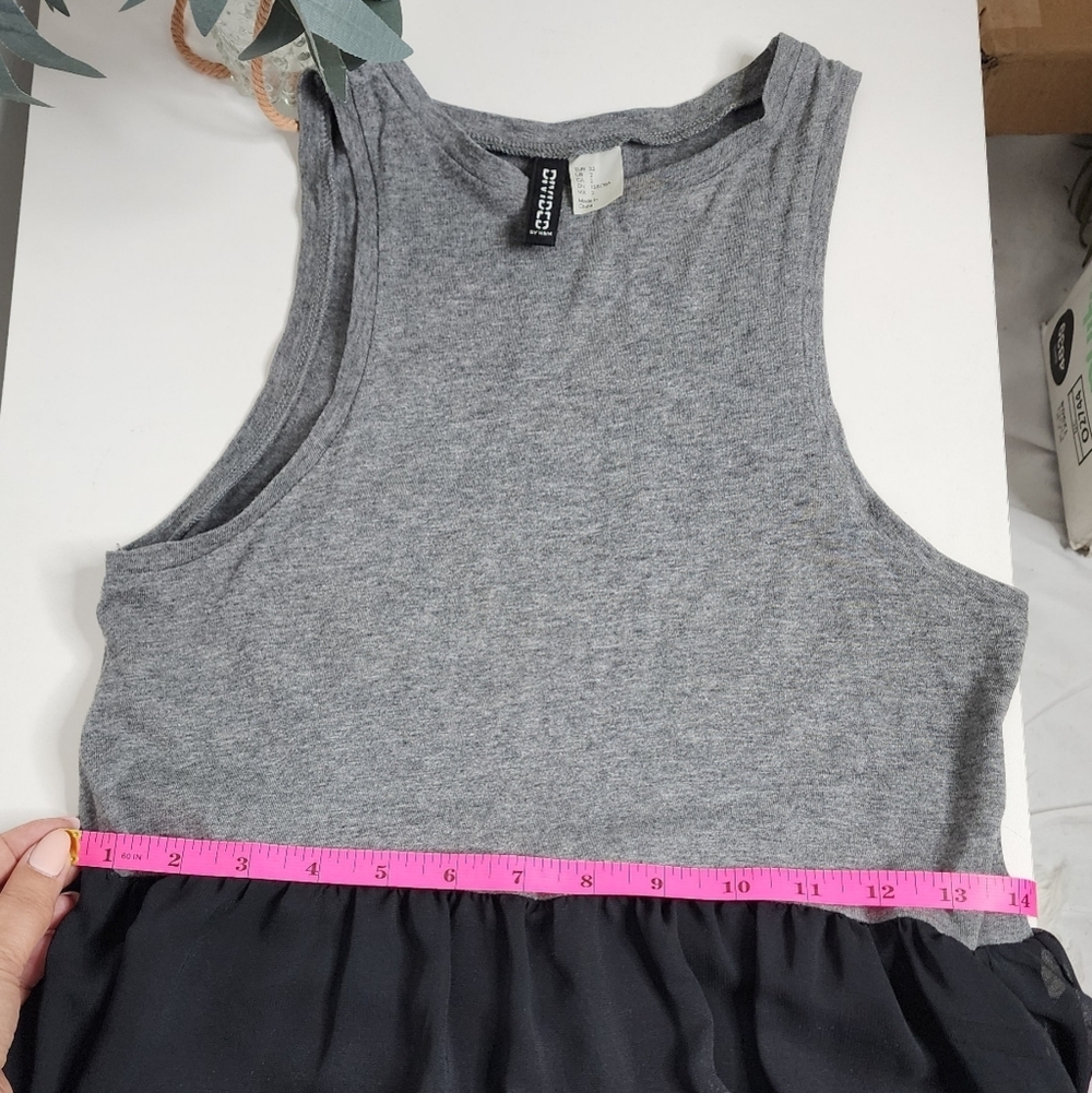 🔥H&M A-Line Dress High-Low Size 2 - Picture 6 of 9